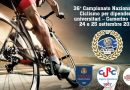 36° Campionato Nazionale di Ciclismo per dipendenti universitari – Camerino (MC) 24 e 25 settembre 2022