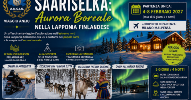 Viaggio ANCIU in Lapponia – Saariselkä, 4-8 febbraio 2027